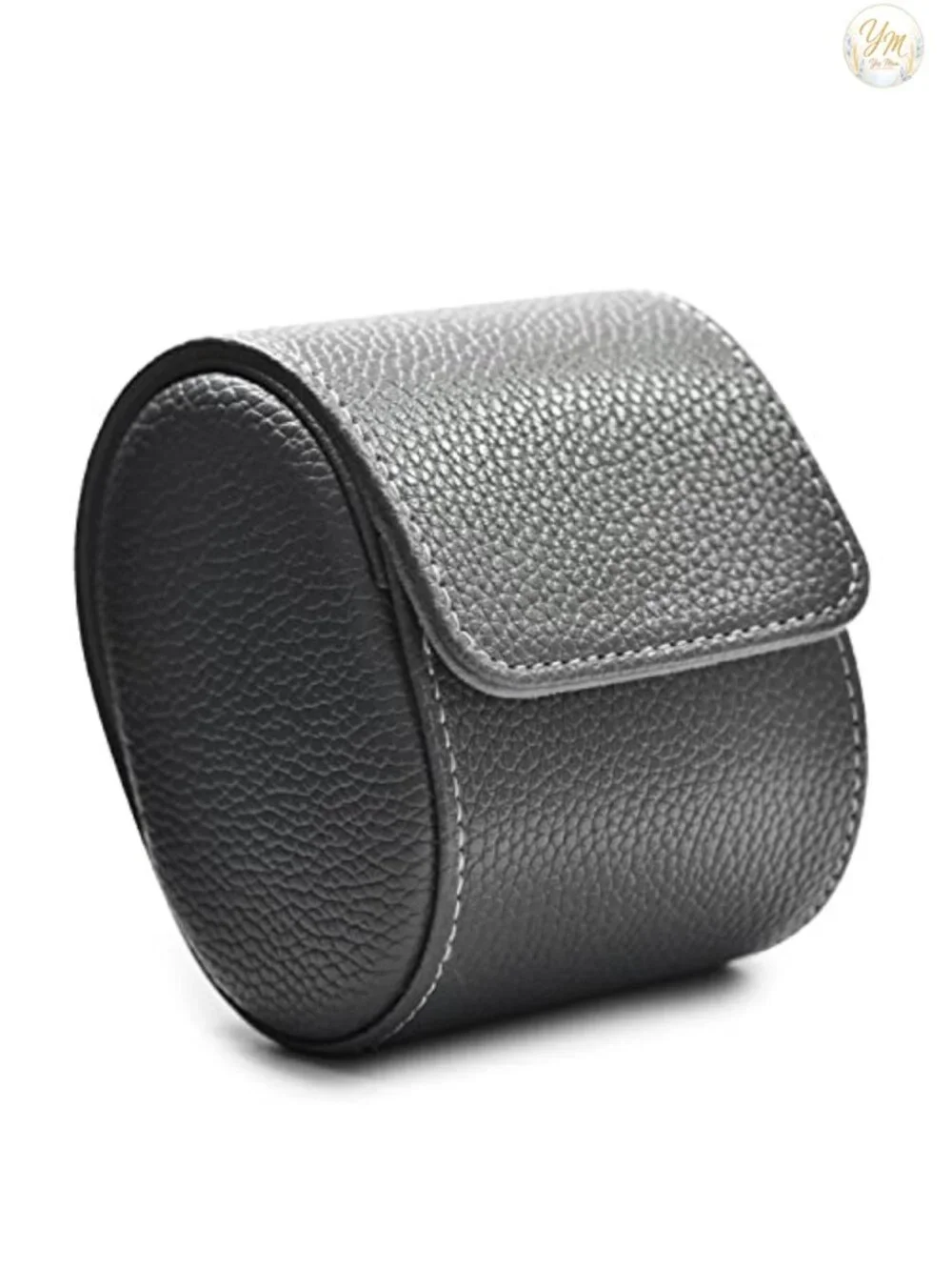 Luxury Leather Travel Watch Case Single Roll Organizer for Women